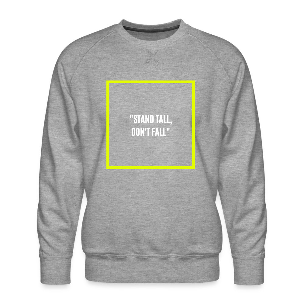 Men’s Premium Sweatshirt - heather grey