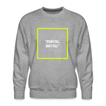 Men’s Premium Sweatshirt - heather grey