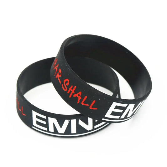 Eminem Rubber Wristband - Stylish Fan Accessory for True Stans