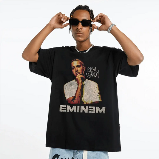 Eminem and Slim Shady Graphic Tee - Iconic Image Edition